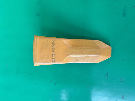 Dente de balde Komatsu forjado 205-70-19570RC para escavadeira PC200 Chisel de rocha
