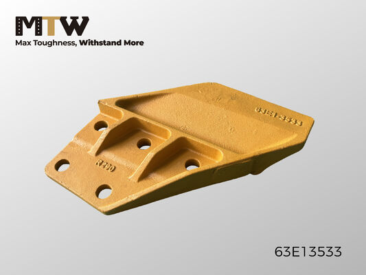 63E1-3533 Cortador lateral aparafusado 5 furos 19.3KG Proteção lateral da caçamba da escavadeira