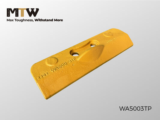 Placa de cobertura WA5003TP 2 furos 12.8KG Placa de proteção de caçamba para carregadeira de rodas