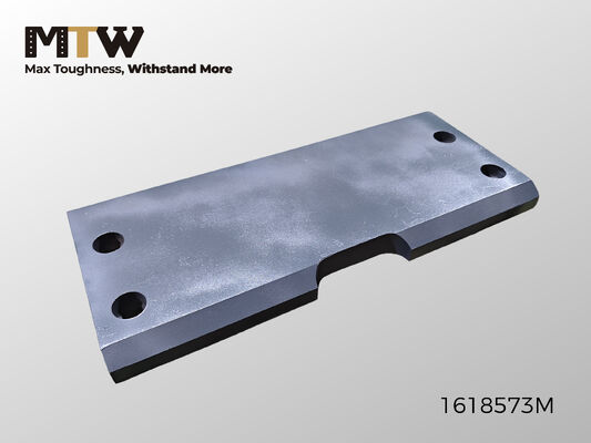161-8573 Placa de proteção contra desgaste do carregador com parafuso no calcanhar DBF 35×254×565
