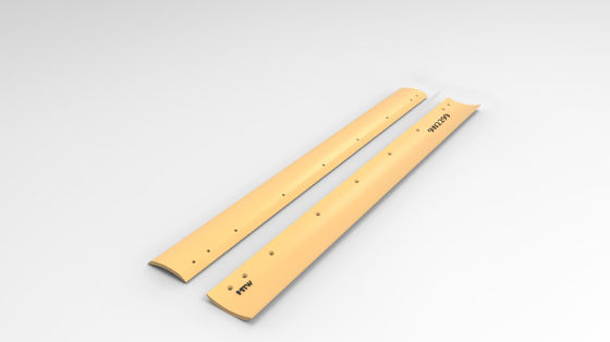 Peça resistente 28KG do desgaste do de ponta 13×152×2133mm do graduador de 9W2299 DBC