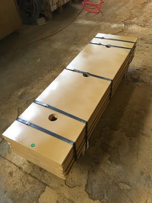 1006668 peça resistente 103KG do desgaste da lâmina do de ponta 30×360×1399mm da escavadora DBF
