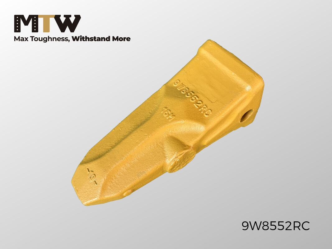 Liga moldada amarela de Bucket Tooth 21.5kg 9W8552RC da máquina escavadora J550
