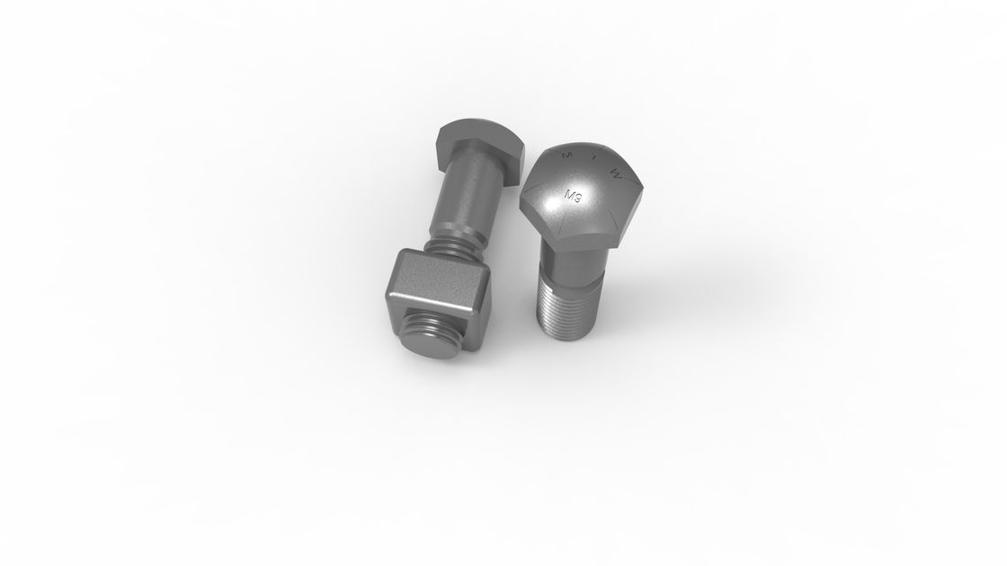 O aço de liga do diâmetro M20 parafusa o zinco 156-32-21321 de 65mm chapeado