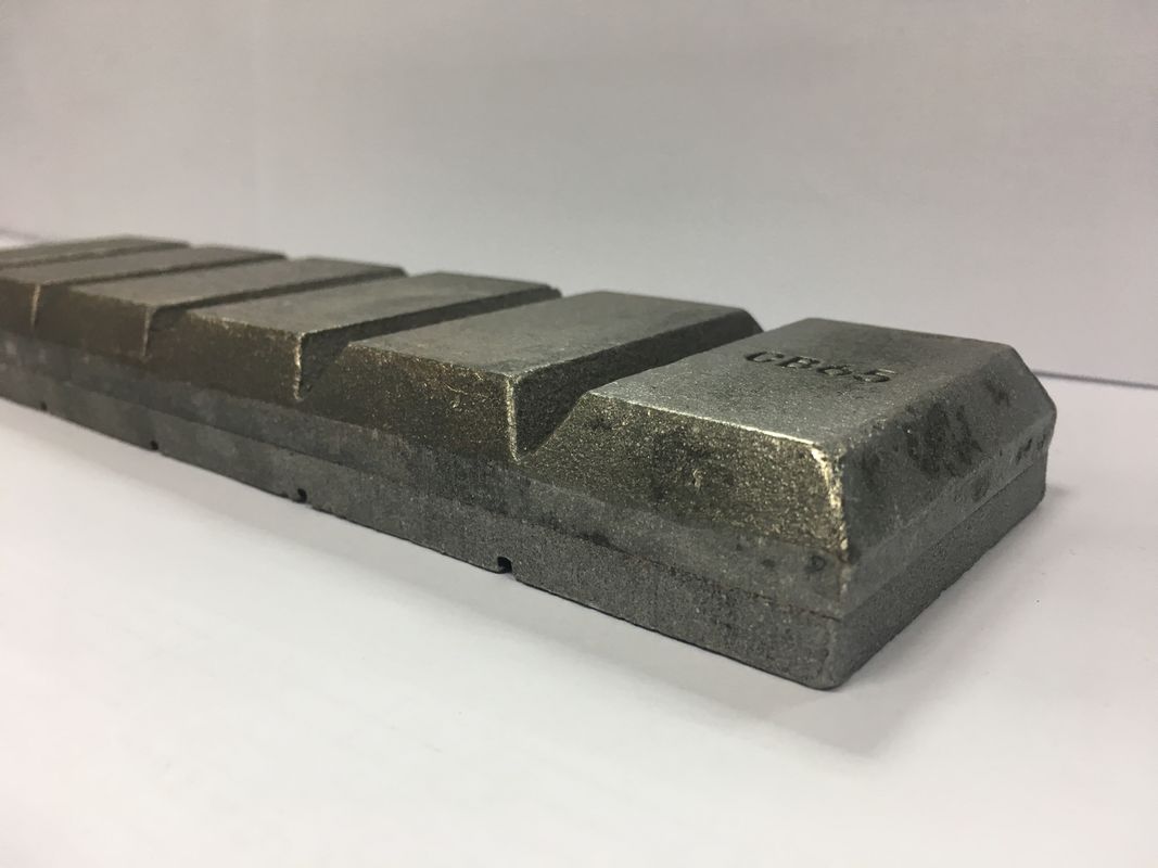 Componente pesado 3.9KG da proteção do desgaste do equipamento da peça 240×100×23mm do desgaste do bloco do chocolate CB100